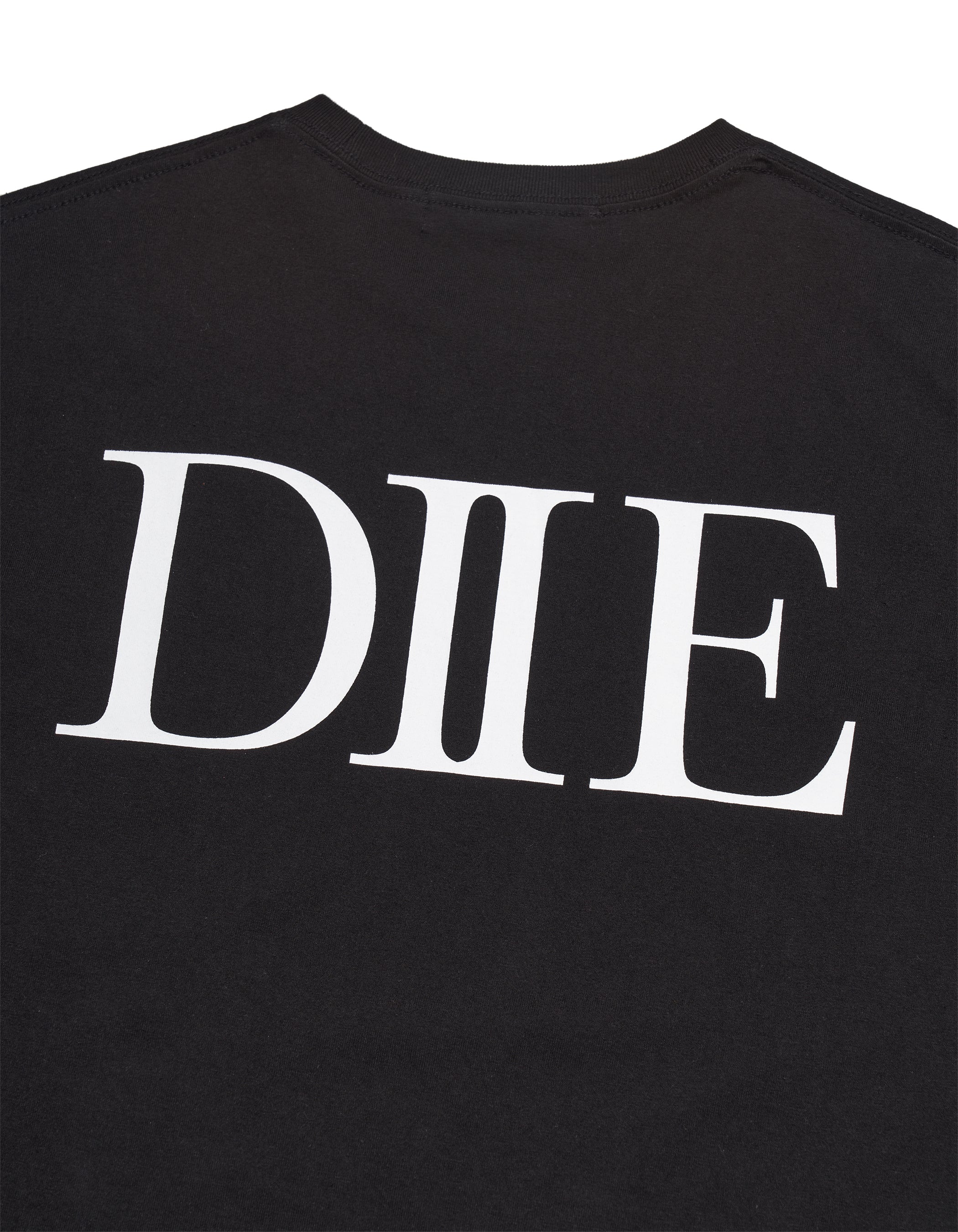 TAEYANG x Fragment Design DIIE Tee (Black) - TaeYang Official Store