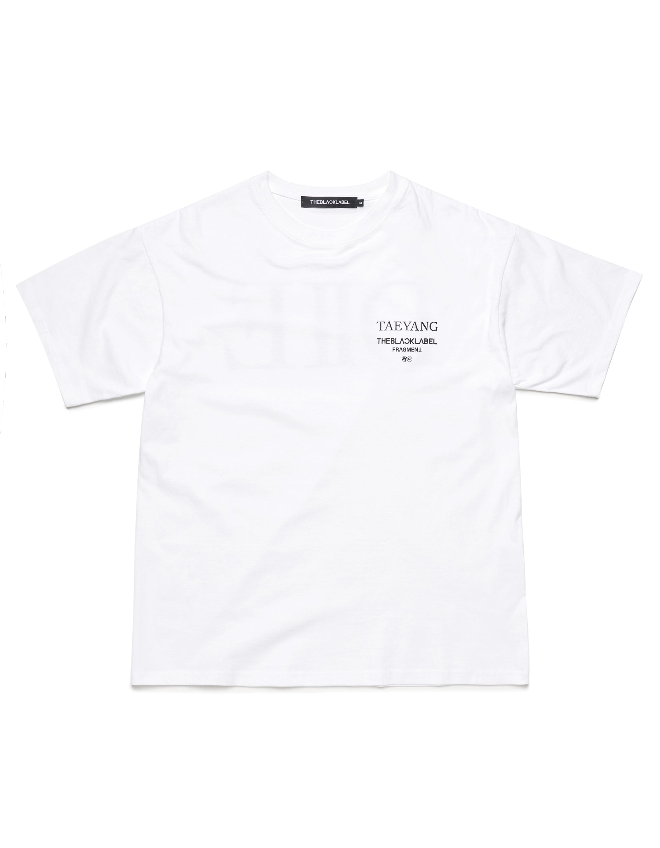 TAEYANG x Fragment Design DIIE Tee (White) Front