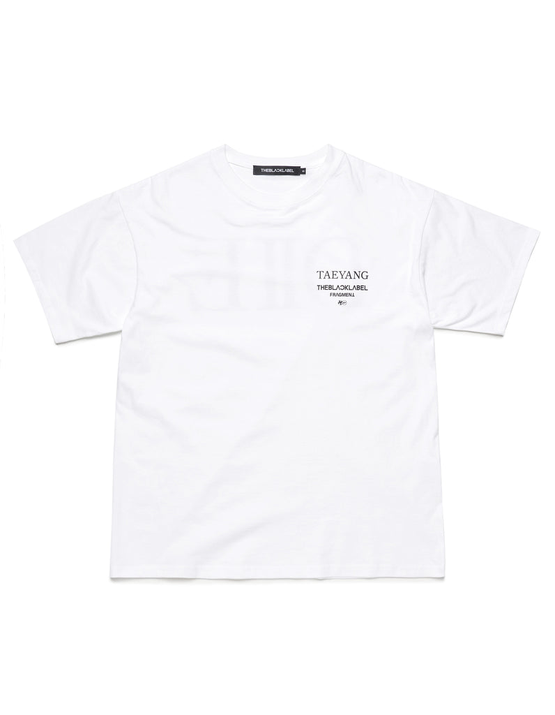 TAEYANG x Fragment Design DIIE Tee (White) Front